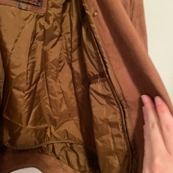 Cool Vintage Leather Jacket - includes zip-off vest - Picture 4 of 6